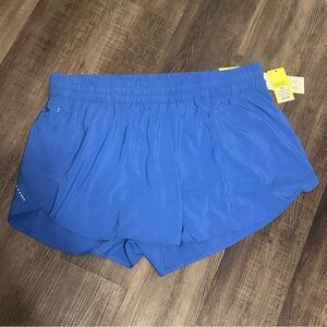 Women's Blue Athletic Shorts XXL